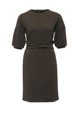 LOST INK  DARIA INTEGRATED BELT DRESS